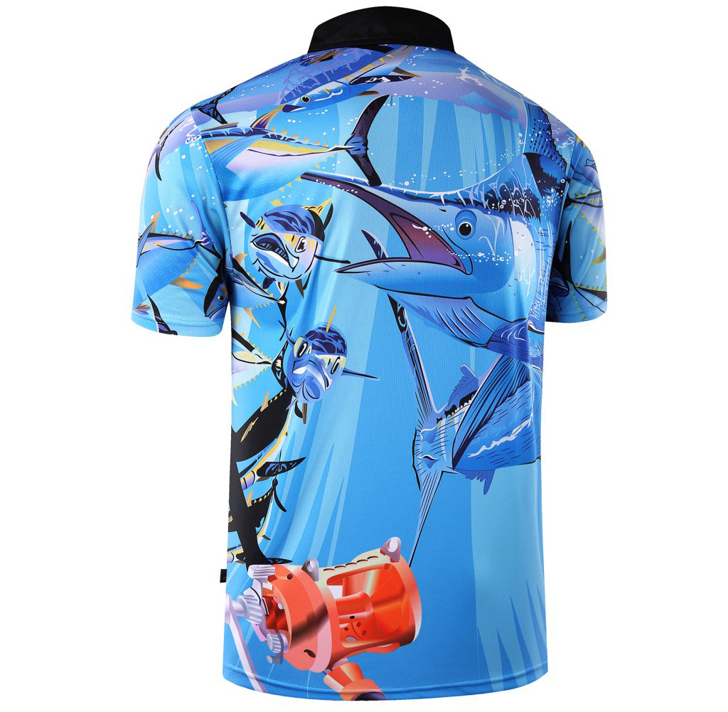 UPF50+ FISHING CLUB POLO-L01ART2