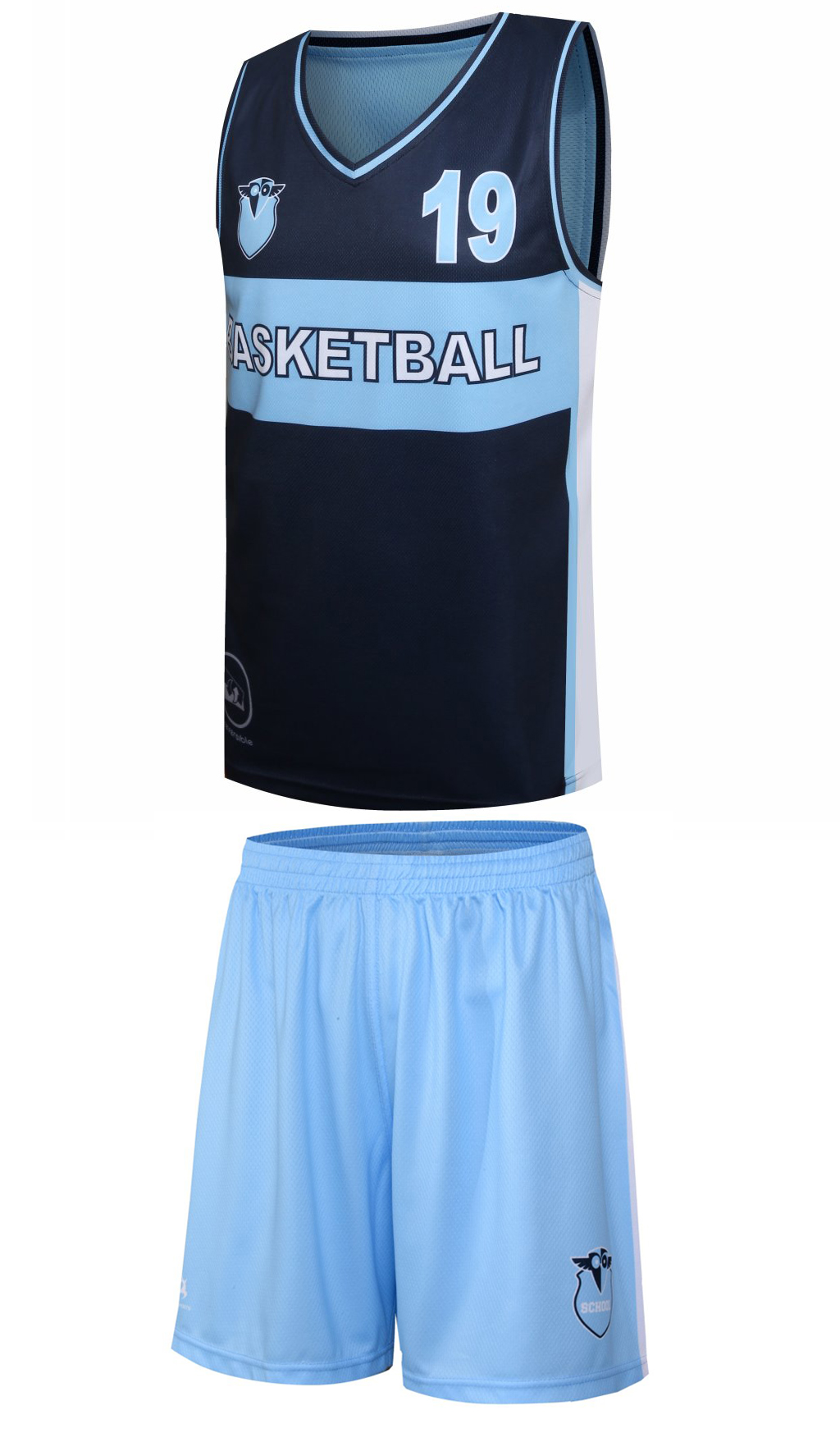 REVERSIBLE SCHOOL BASKETBALL KIT-B11SC1 - Custom Apparel,Unform ...