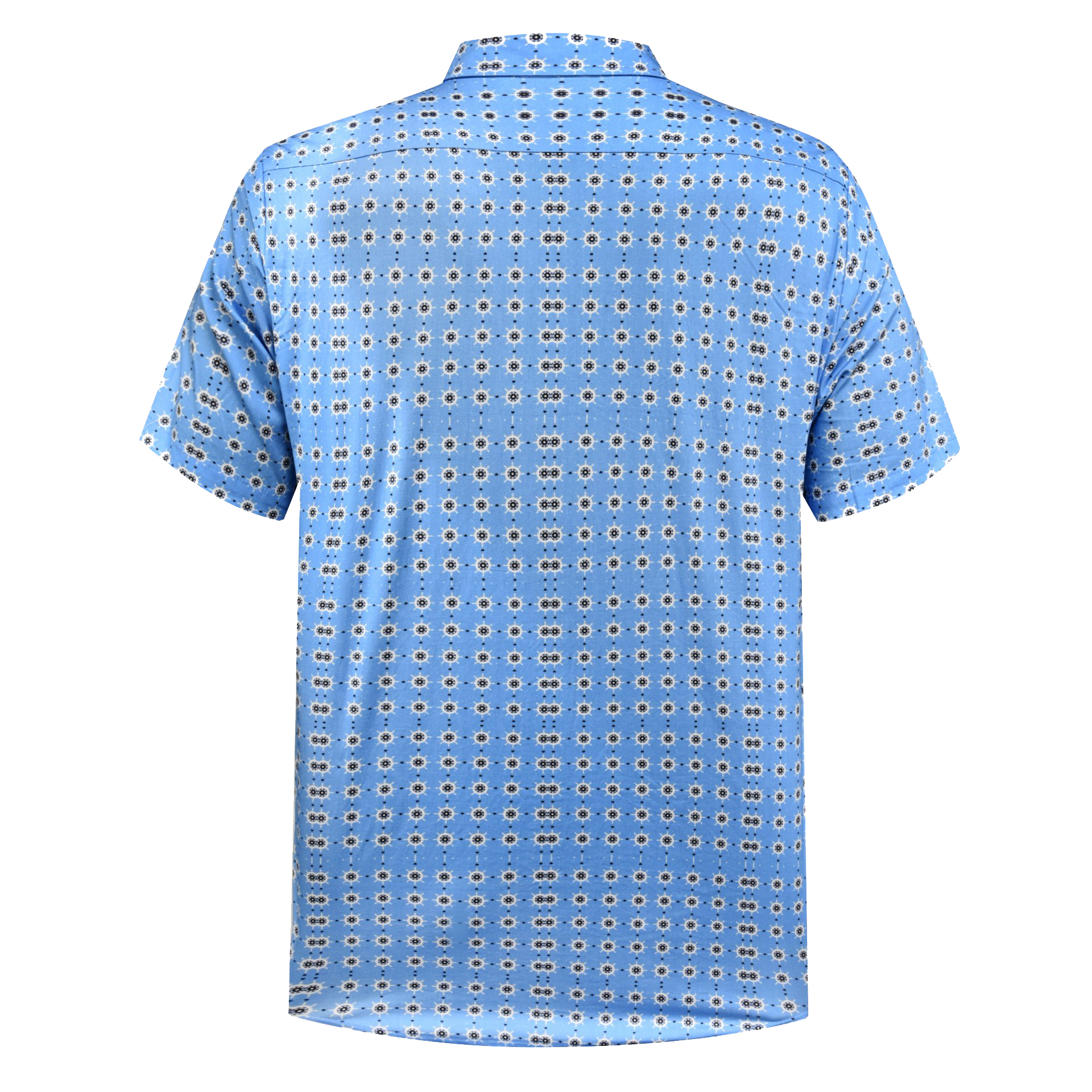 COTTON DIRECT PRINTING CHECKED SHIRTS-L09SC7